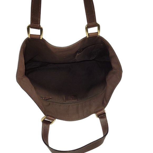 Gucci Brown Gg Canvas Abbey Tote Bag - Picture 5 of 7